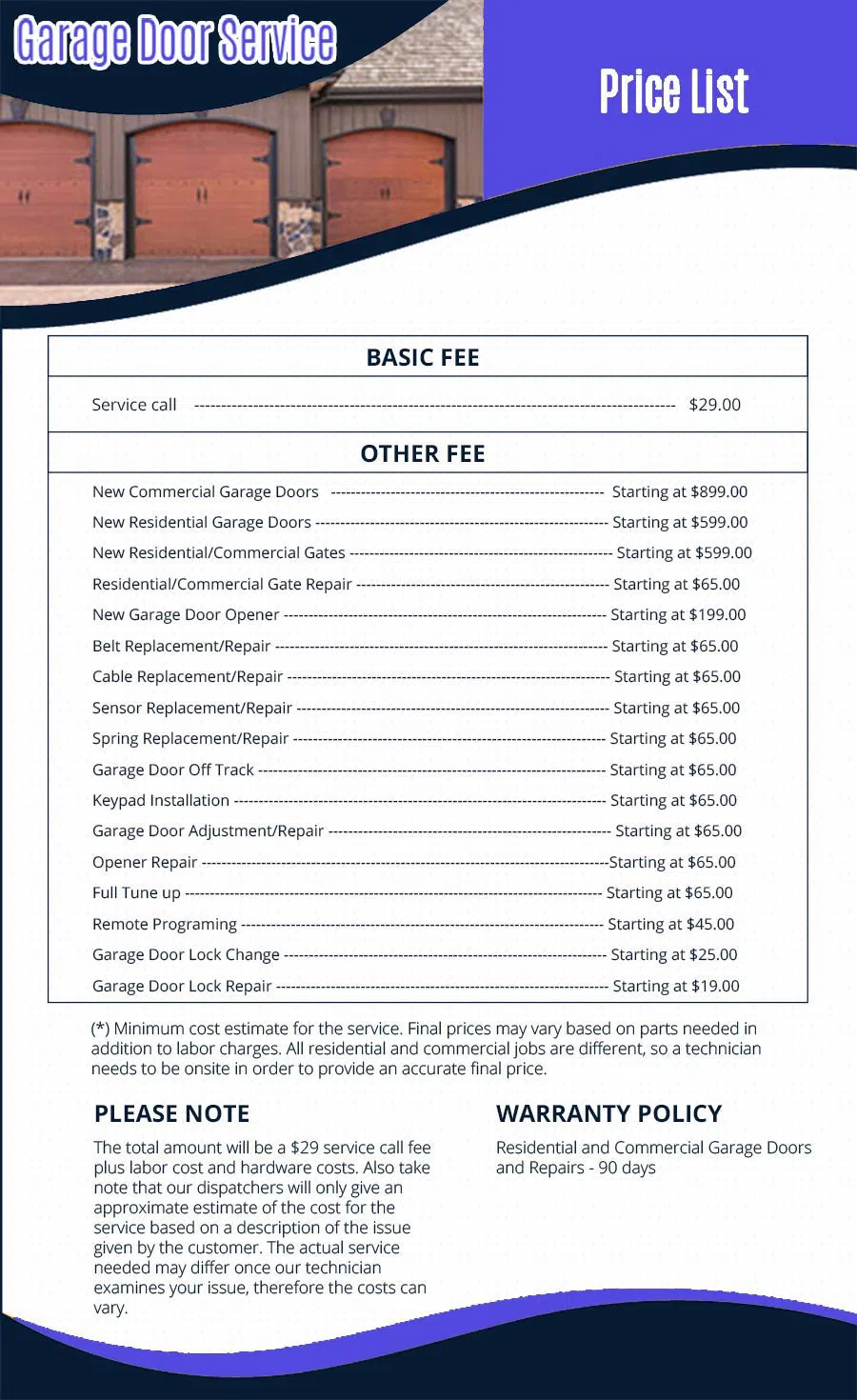 Neighborhood Garage Door Service Suitland, MD 301-363-0513